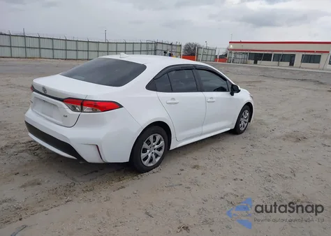 2020 Toyota Corolla Le from USA, damaged, VIN 5YFEPRAE0LP066400